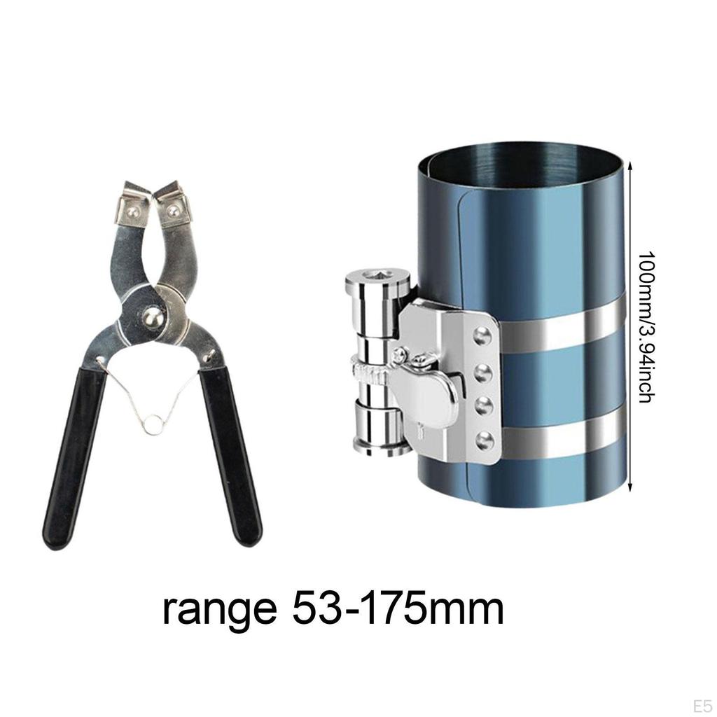 Auto Car Engine Piston Ring Installer Removal Kit with Plier