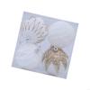 4Pcs Shimmering Christmas Baubles Shatterproof Christmas Ball Hangings Ornament For Tree Wreath Holiday Decoration