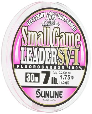 SUNLINE Light Saltwater Stealth Color Fluorocarbon Line Saltimate Small Game Leader 30m 7lb Magical Pink SV-I 1.75 (3.5kg)