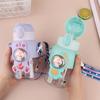 1 Piece 600Ml High-Value Fall-Proof Straw Cup Kawaii Summer Children'S Water Cup Boys And Girls Go To School Baby Kettle