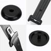 10PC Car Seat Belt Stop Button Clips Seatbelt Adjuster Fastener Retainer Buckle Stopper Holder Rivet Stud Clips Car Styling Grey