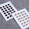 24pcs 6mm Invisible Snap Craft DIY Doll Clothes Mini Buttons Metal Buckles Clothing Sewing Buckle