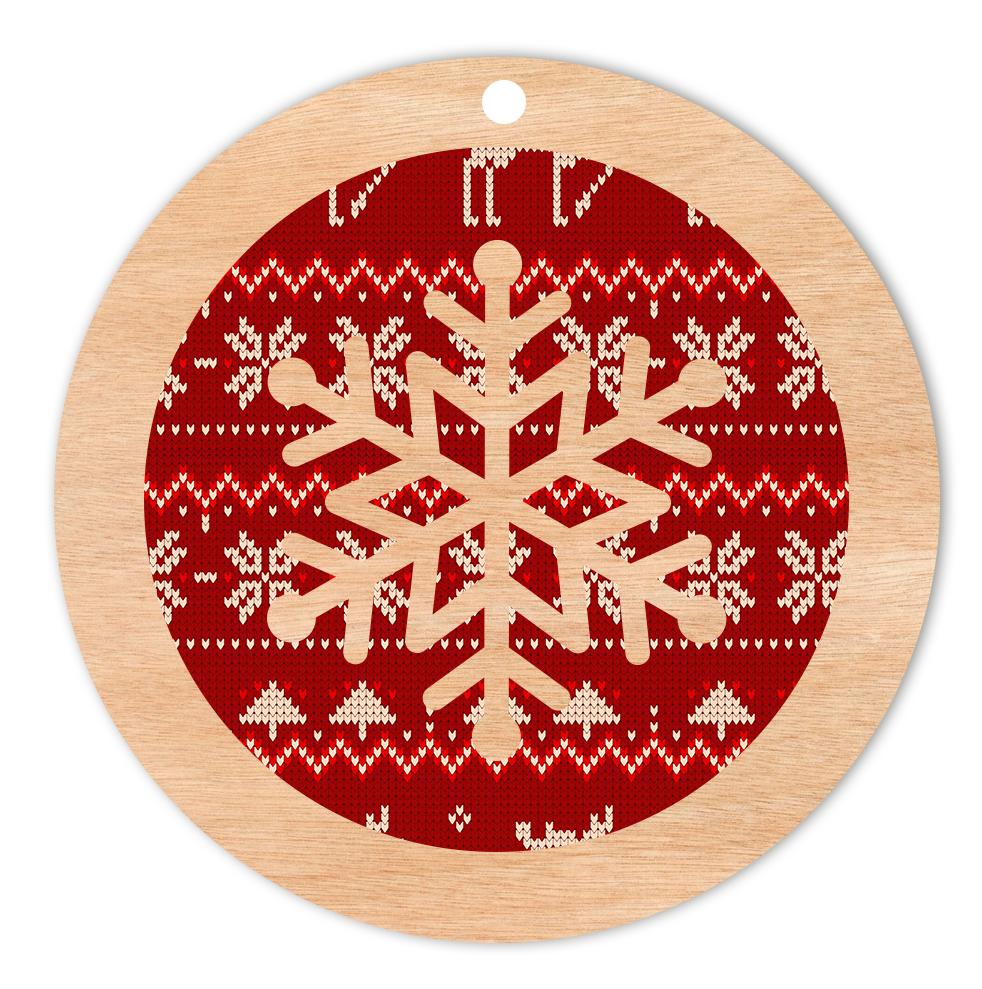 Wooden Christmas Tree Decorations D20