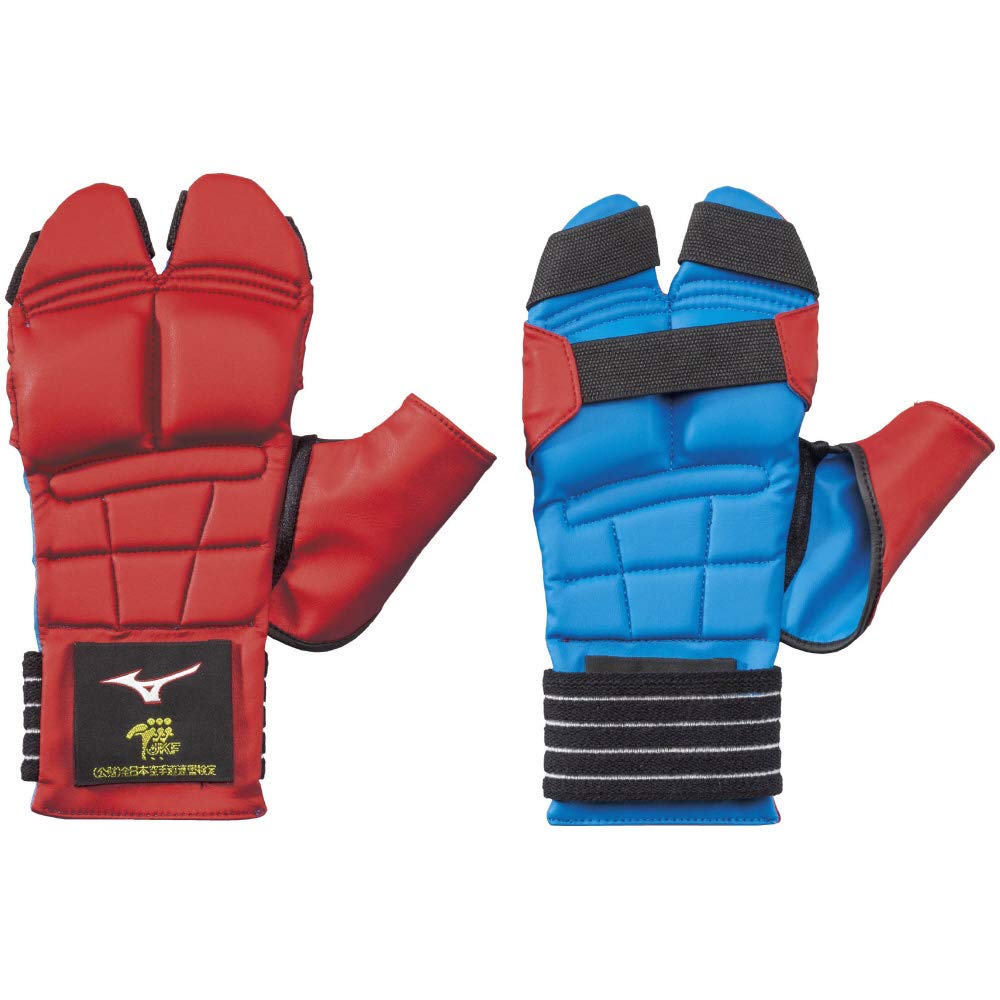 Mizuno Karate Supporter, Reversible Fist Supporter (One Pair for Both Hands), Size: M, for Youth, Certified by the All Japan Karate Federation, 23JHA8