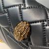 Chain Strap Bag Grid Texture PU Material Multifunctional Shoulder Purse Handbag for Daily Life Work