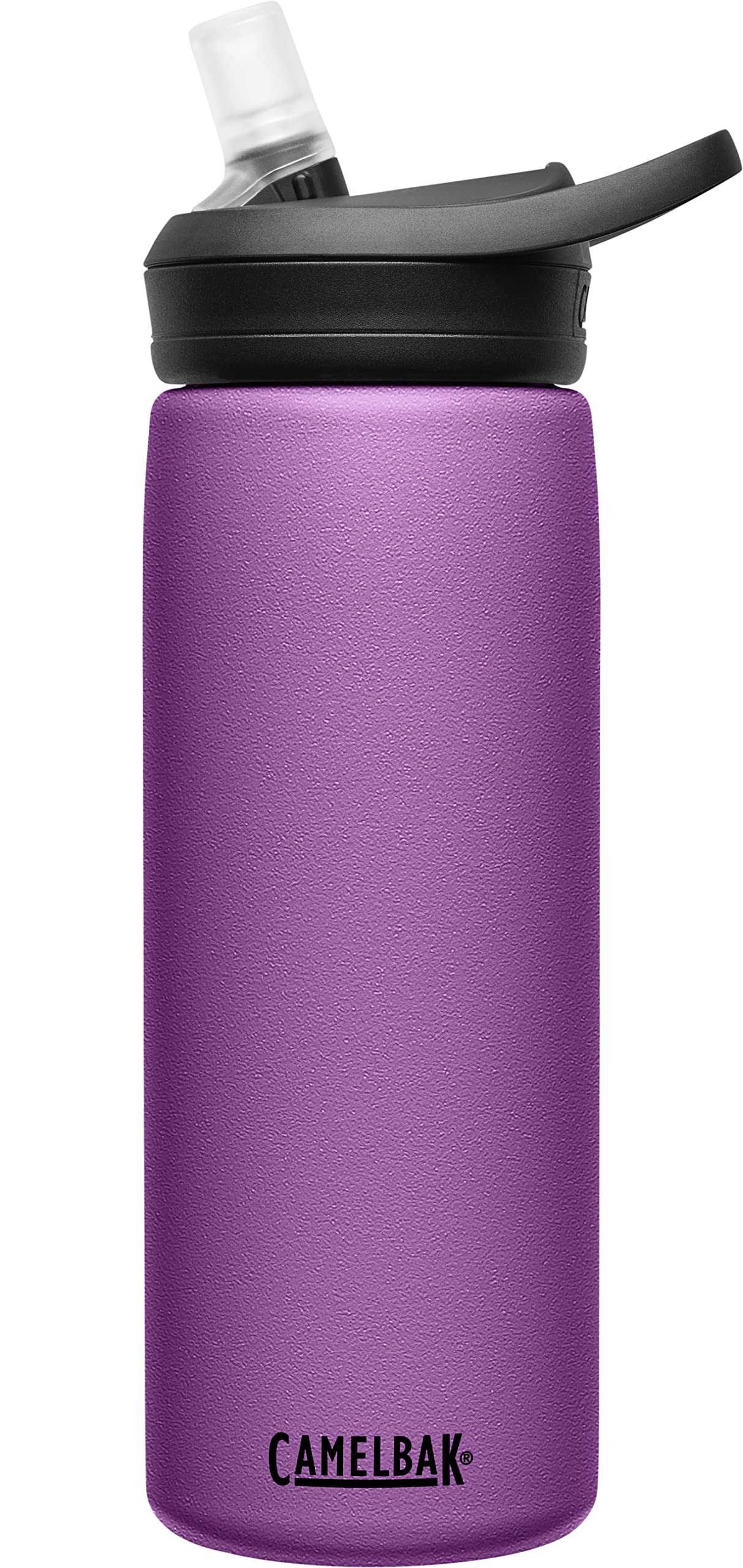 

Camelbak Eddy Plus SST Vacuum Insulated Stainless Steel Bottle with Magenta Straw, 600ml,