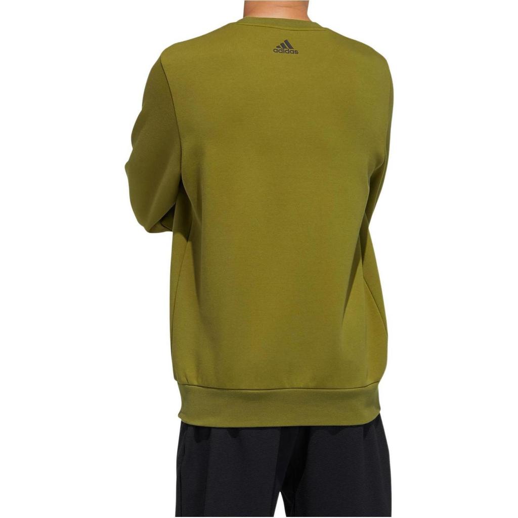 Adidas Sweatshirts Men's Green Crew Neck Moderate Other GP1858