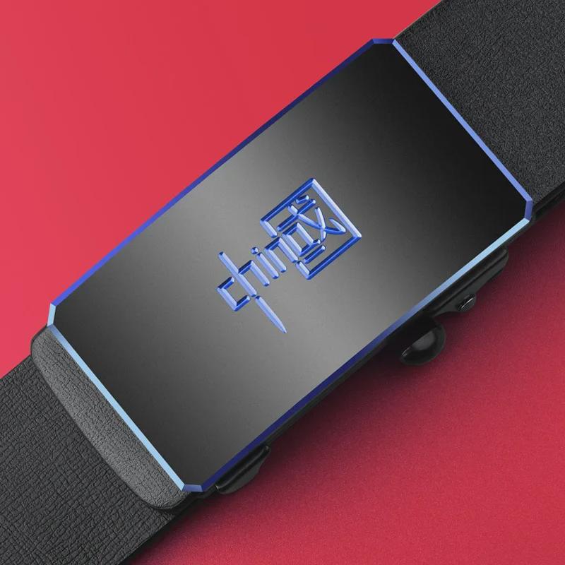 Curea Paul pentru bărbați în stil chinezesc cu cataramă automată - Accesoriu de modă trendy, versatil, casual!