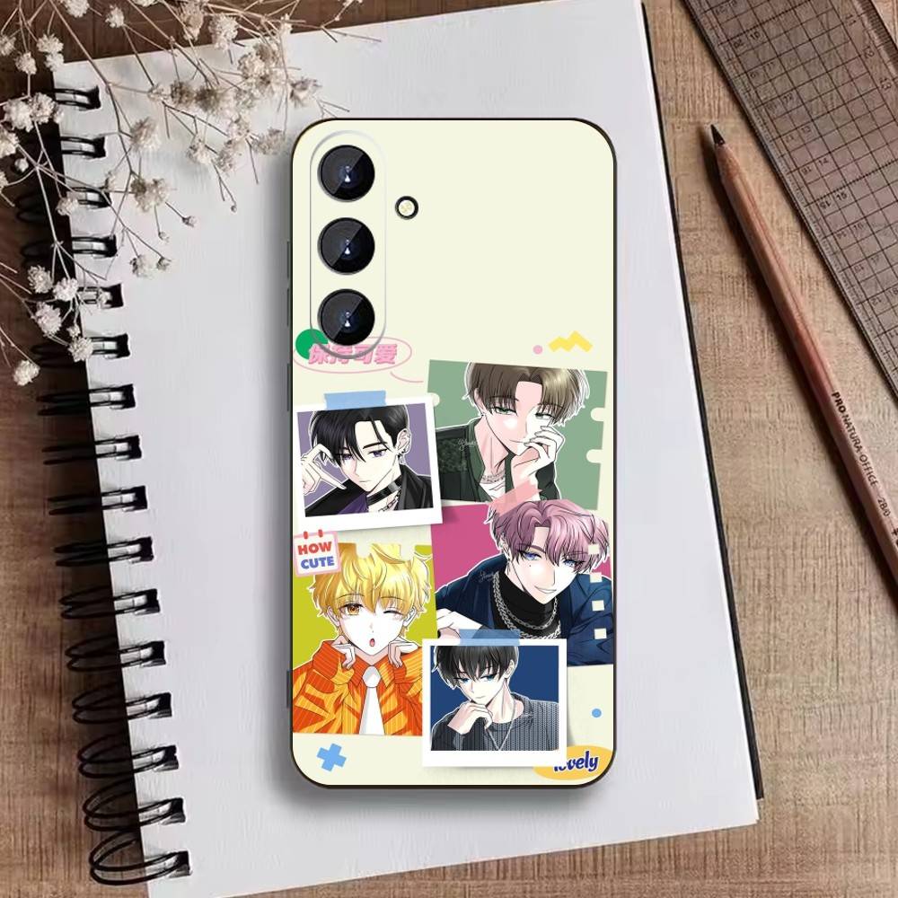 Tamon's B-Side Phone Case For Samsung Galaxy A73,A72,A71,A70,A52,A51 Others Soft Black Cover