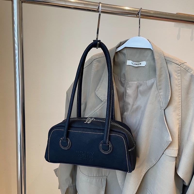 

Retro fashion underarm bag women s new high-end versatile casual shoulder bag niche commuter bag