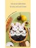 Wagging Tail Cat & White Rabbit Plush Toy Pendant Keychain for Couples