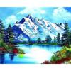 Full Drill Diamond Embroidery Mountains And Rivers Scenery Craft Kit 5d Diamond Mosaic Landscape Needlework Home Deco