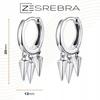 Elegant S925 Dangling Earrings With Cubic Zirconia