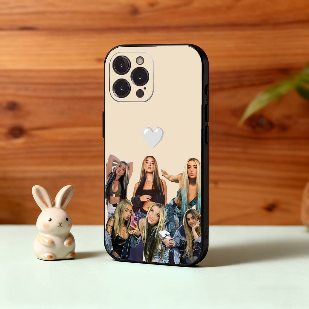 Cute L-Lola Singer I-Indigos Phone Case For iPhone17,16,15,14,13,12,Plus,Pro Max, 5G Others Soft Black Cover