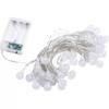 Led String Lights Fairy Bubble Ball Lamp Holiday Lighting Garland Christmas Wedding Party Decoration Ornaments Battery Powered 