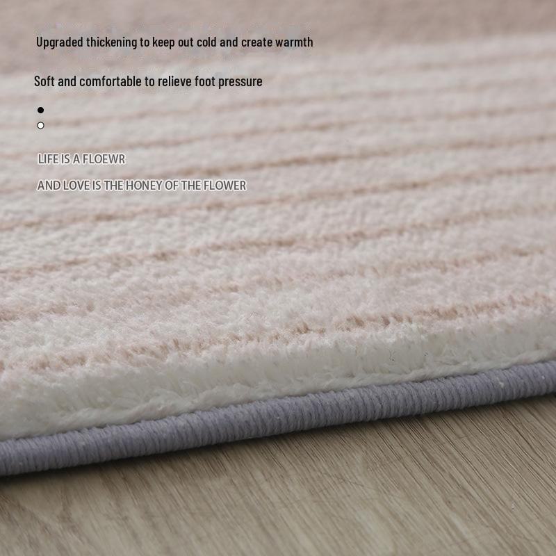 Nordic Style Imitation Cashmere Carpet for Living Room, Coffee Table, Bedroom, or Large Areas.