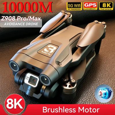 2024 New Z908 Pro MAX Drone 4K HD Professional  ESC Dual Camera Optical Flow Positioning Windproof 2.4G WIFi Obstacle Avoidance Quadcopter
