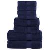 VidaXL Superior Quality Towel Set 8 Pcs, Hand Towels, Shower Towels, Bath Sheets, Towels 137541