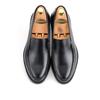 Roshoeman 8063 Loafer Slip-Ons Black Kip