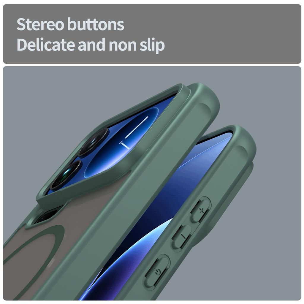 For Xiaomi 17 Pro Max Case Magnetic Anti Drop PC + TPU Phone Cover