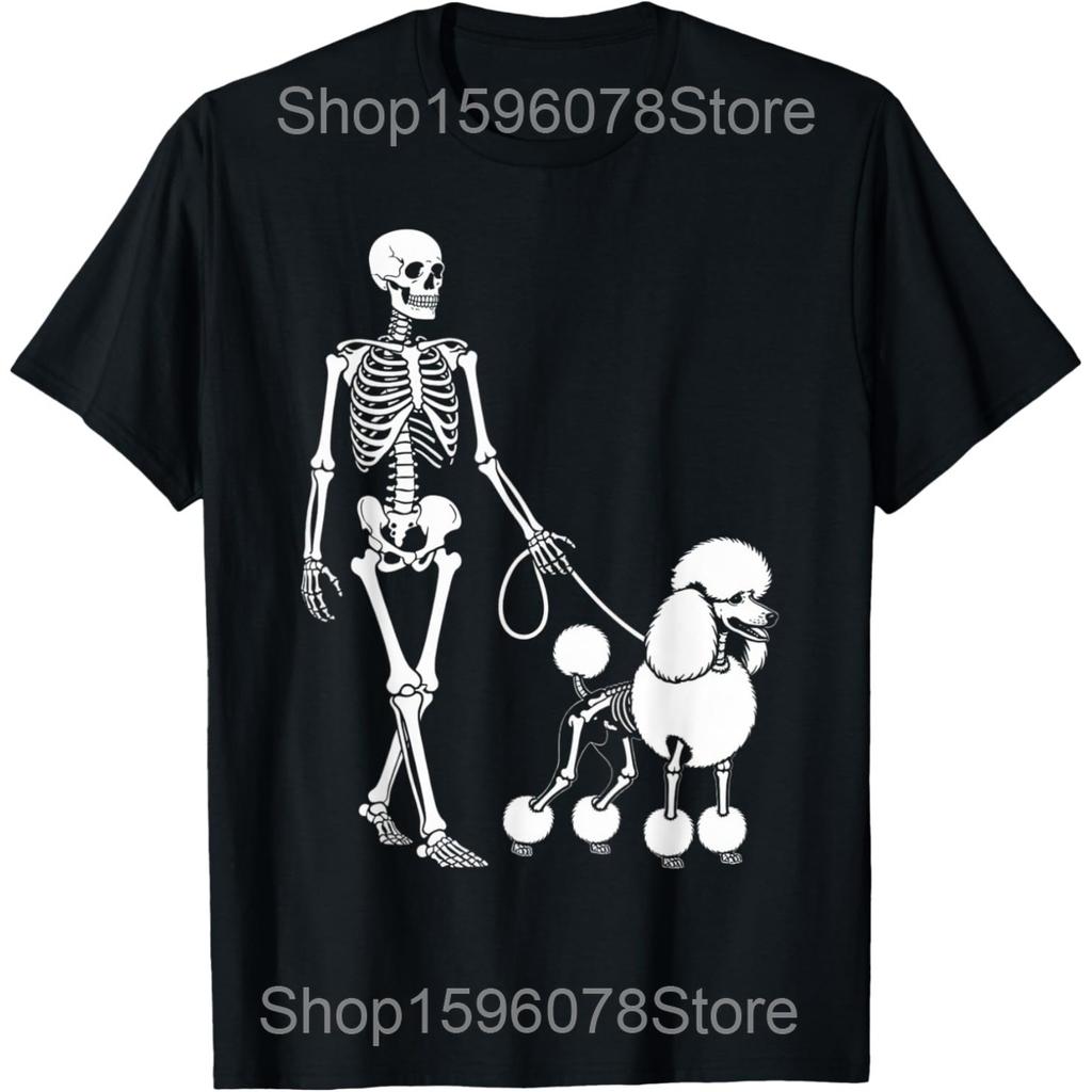 Best Standard Poodle Design for Men Women Dog Poodle Lover T Shirts Cotton Streetwear Tee Short Sleeve Unisex Loose Clothing