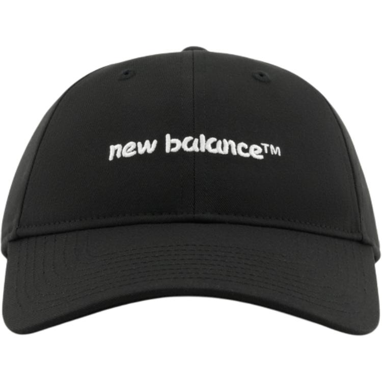 New Balance Polyester Baseballkappen Unisex Schwarz New Balance LAH52403