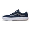 Vans Old Skool Simple Versatile Durable Breathable Low-Top Skate Shoes Unisex Sneakers Dark-Blue VN0005UZNAV