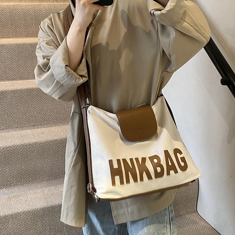 

2025 new double shoulder tote bag bento bag lunch bag lunch box handbag office worker bento bag picnic 33*11*29 білий