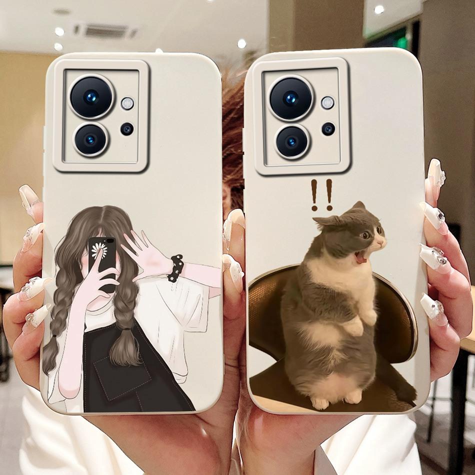 For Infinix Zero Ultra X6820 / Zero 5G 2023 X6815C X6815D Phone Case Cute Rabbit Cat Cartoon Shockproof Soft Silicone Cases