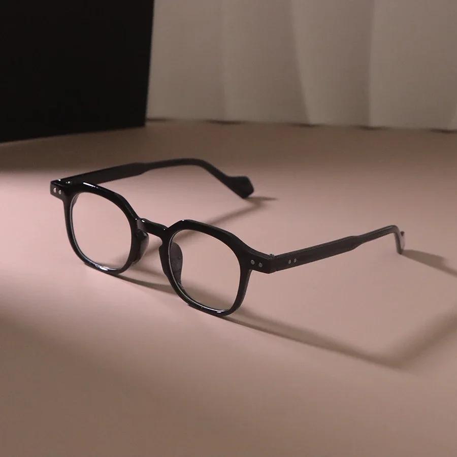 Brand Fashion Retro Square Eyeglasses Frame Male Clear Lens Vintage Glasses Women Men Unisex Outdoor Transparent Lens