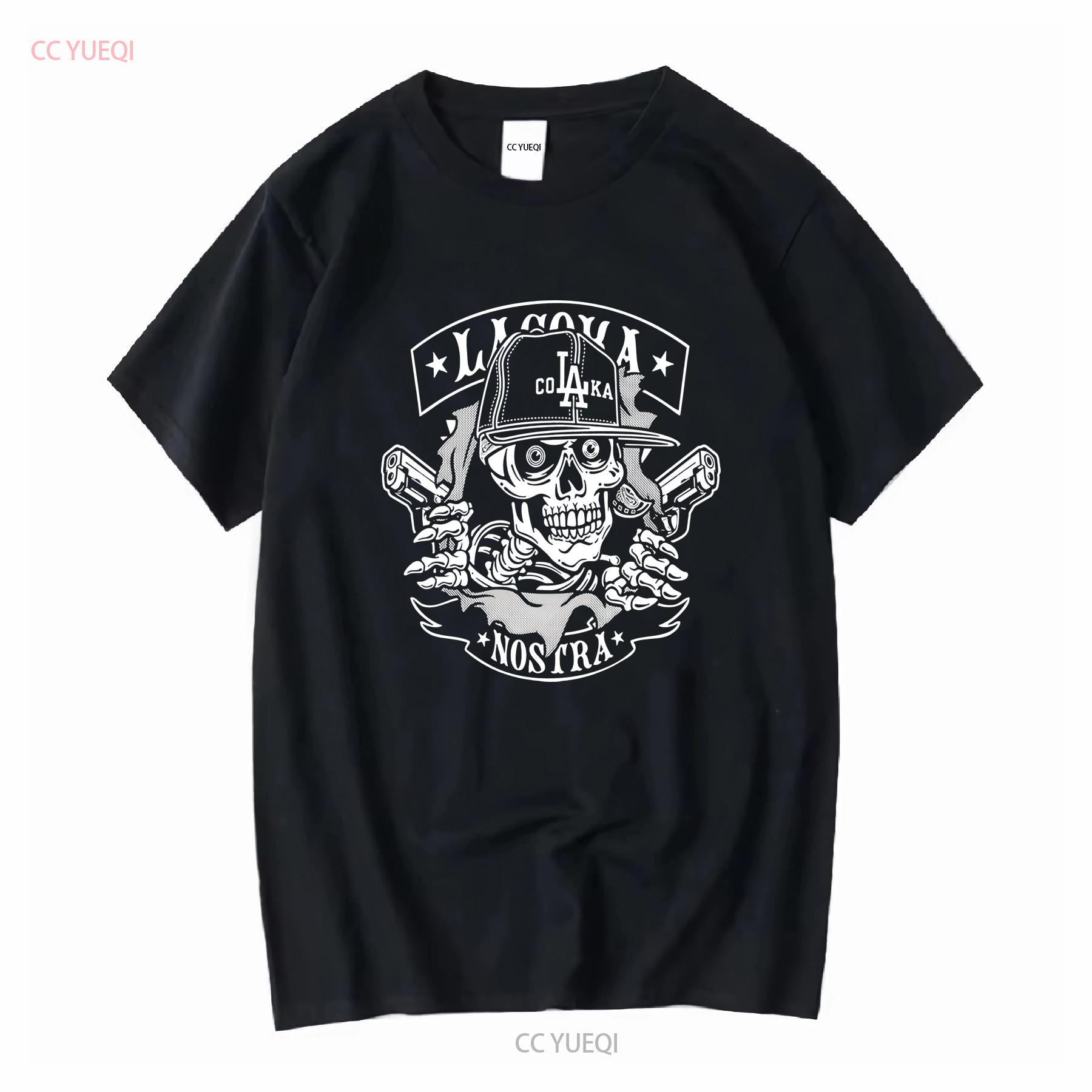 

New La Coka Nostra Ripper For Fans S 5XL T Shirt DN75 vintage Washed Casual designer clothes Soft graphic Versatile fashion L