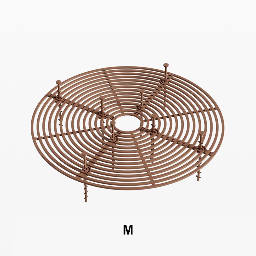 

Стабилизация выемки грунта, защита от демпинга, защита от детей и мышей, защита цветочных горшков от кошек, сетка для защиты корней растений M кофейный