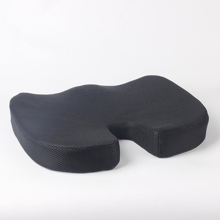U-Shaped Memory Foam Seat Cushion for Pressure Relief - Ideal for Car, Office, or Home Use