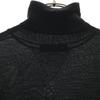 Paul Smith BLACK LABEL Long Sleeve Turtleneck Knit M Black Sweater Women Used