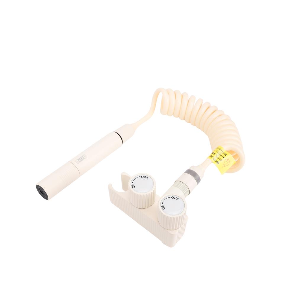 Handheld Bidet Sprayer Kit with Dual Control Valve Multi Function Copper Toilet Faucet Wall Mount