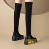 ZHR Women's Winter Stretch Over-the-Knee Boots