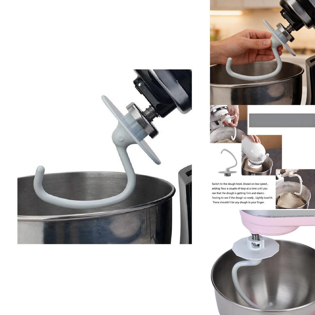 Kitchenaid Mixer Dough Hook With Aluminum Coating For K45dh Ksm90 K45 Use