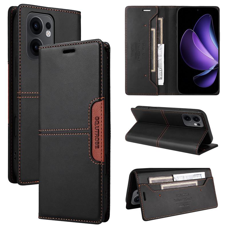 Magnetic Wallet Anti-theft Leather Case For OPPO Reno14 F Reno 14 14F 13F 13 FS 12 F Reno13 Pro 5G Holder Phone Book Flip Cover