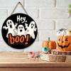 Wall Hanging Halloween Party Decoration Wooden Hanging Cross-border Pendant Festival Door Number Crafts