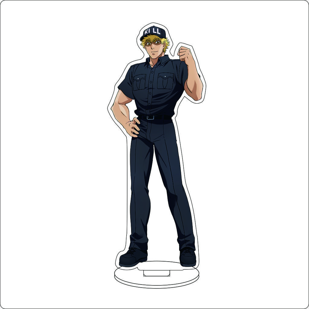 16CM Anime Cells At Work Cosplay Acrylic Stand Ornaments Macrophages Platelet Red Blood Cell Leukocyte Figure Stand Gifts