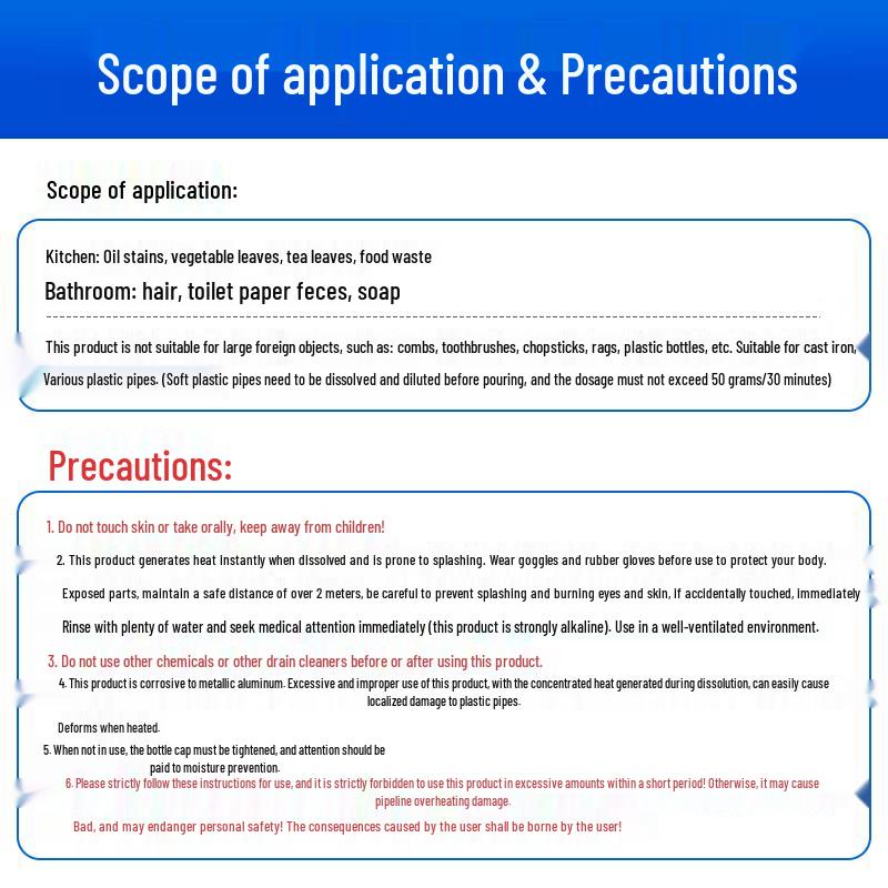 Kraftvoller Abfluss- und Rohrverstopfer