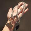 Hanging Cord Glitter Rhinestone Phone Lanyard Handheld Mobile Phone Chain  Women/Lady/Girl