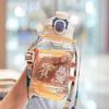 Water bottle1011 sticker plastic water cup children's strap direct drinking cup one-button elastic cover leak-proof and drop-proof cute cartoon