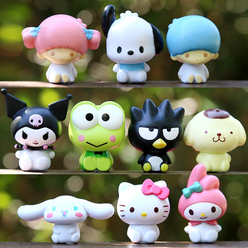 KT Series Blind Box: Cute Gemini Figures for Desktop or Car Decoration
