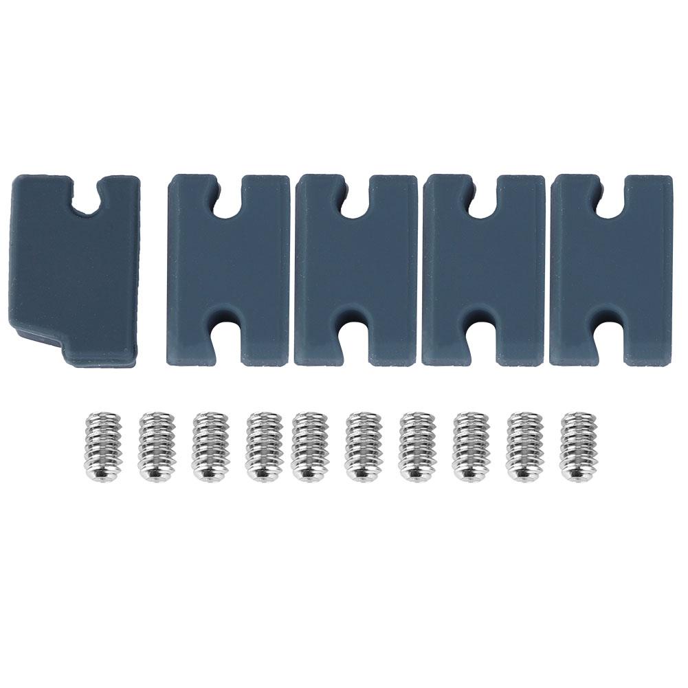 

5 PCS Set PVC Fin Compatibility Kit Tab Infill Surfboard Accessories