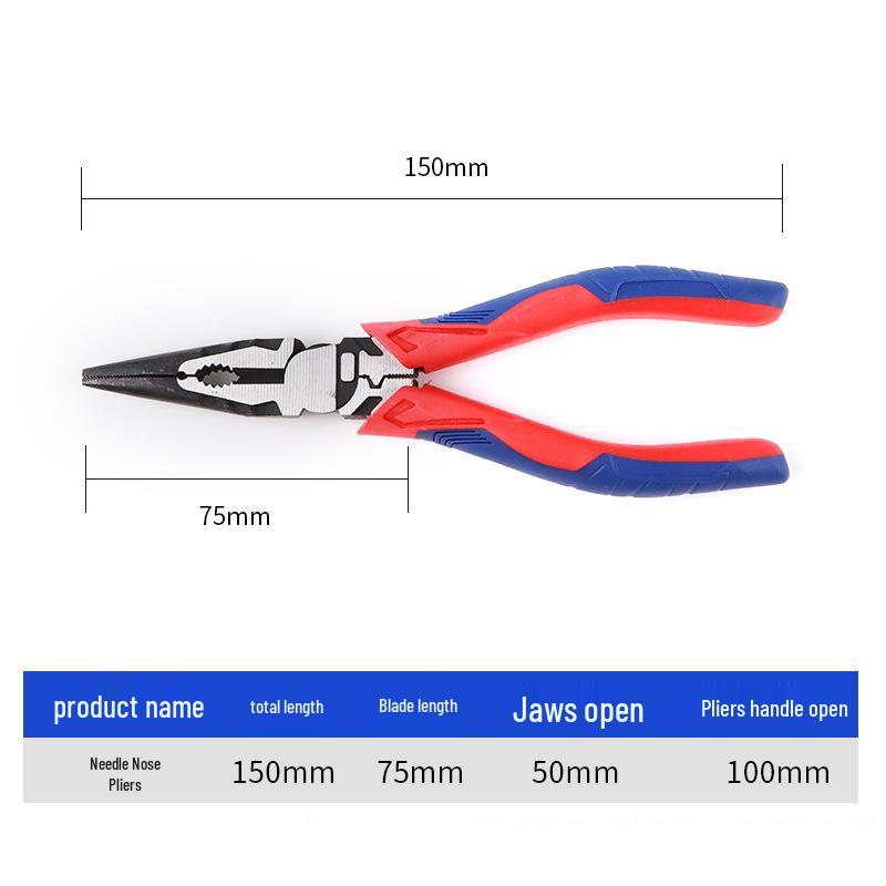 

Tiger Multi-Functional Wire Cutters: Industrial-Grade, Labor-Saving, Electrician s Pliers with 55 Steel for Stripping
