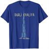 Burj Khalifa Dubai T Shirt Short Sleeve 100 Cotton Casual Tshirts Loose Top Size S3XL