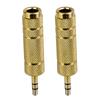6.5mm 1/4" Female to 3.5mm 1/8" Male Stereo Audio Headphone Jack Converter Plug