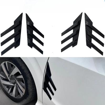 Universal Rear Windshield Side Spoiler Side Vents Decoration General Window Louvers Exterior Decorative Rear Wing Accessories