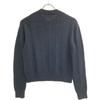 HERMES 20AW Black H-pattern wool pullover knit tops 34 blackUsed